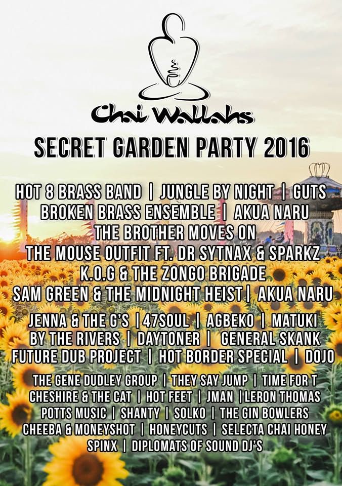 Chai Wallahs at Secert Garden Party