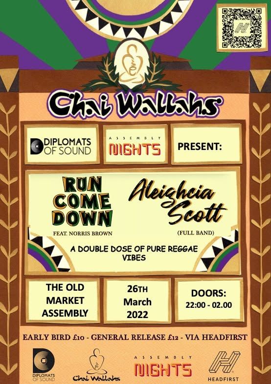 Chai Wallahs: Run Come Down feat Norris Brown & Aleighcia Scott
