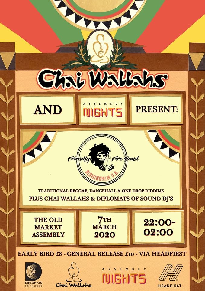 Tonight! Chai Wallahs Presents: Friendly Fire Band