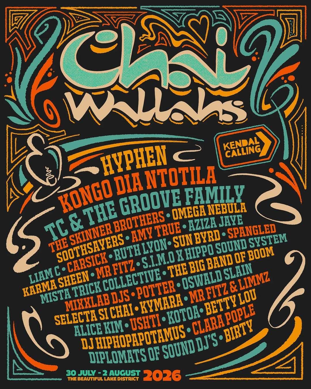 Kendal Calling 2026 poster